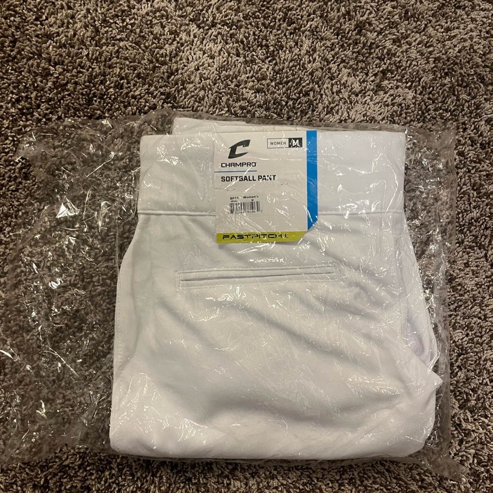 Champro White Softball Pants